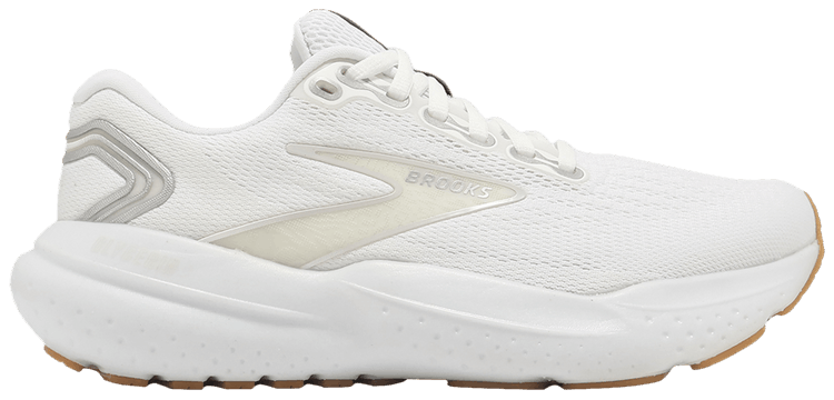 Brooks Wmns Glycerin 21 White Silver Biscuit
