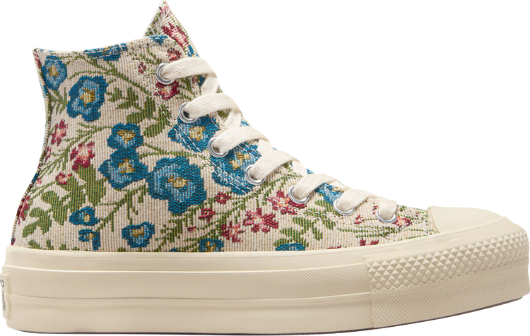 Wmns Chuck Taylor All Star Lift Platform High Floral Tapestry