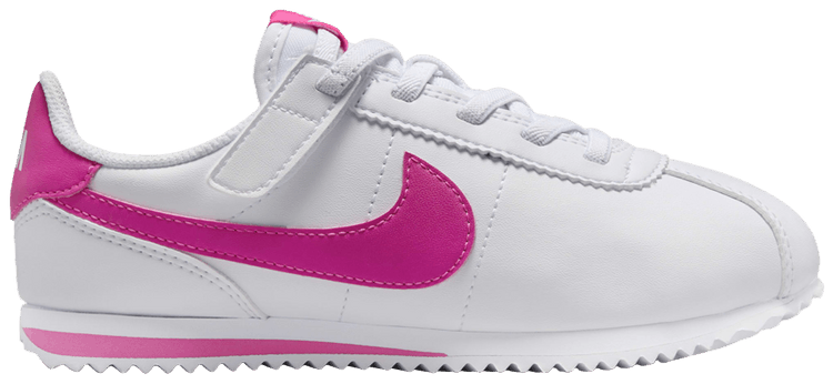 Nike Cortez EasyOn PS White Laser Fuchsia