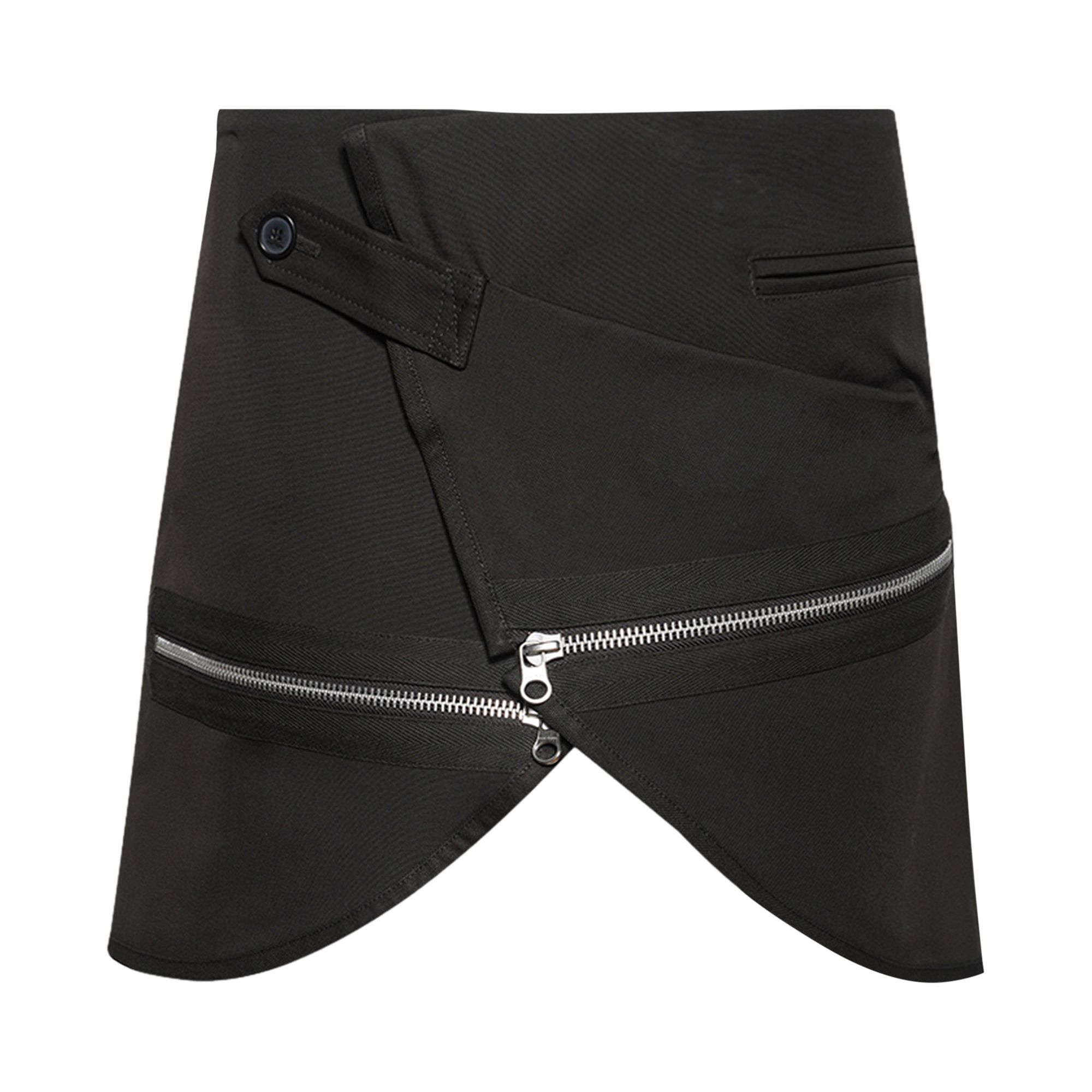Pre-owned Courrèges Mini Skirt 'mud Brown' | Women's Size 36