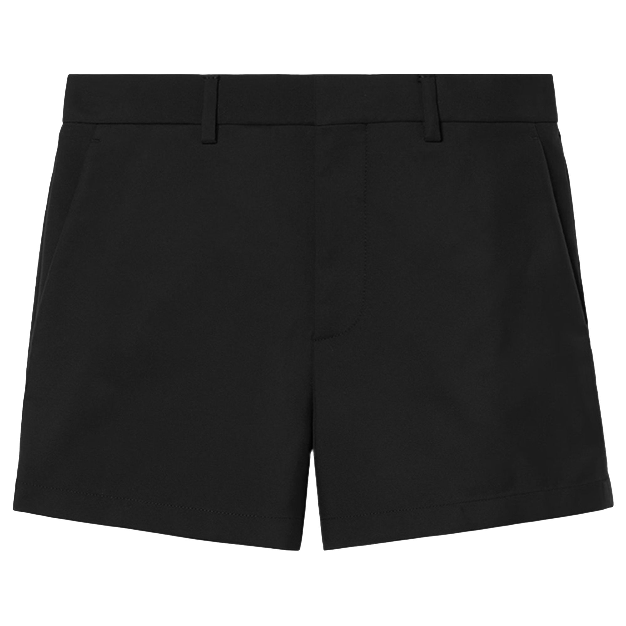 Pre-owned Gucci Techno Gabardine Shorts 'black' | Women's Size 42