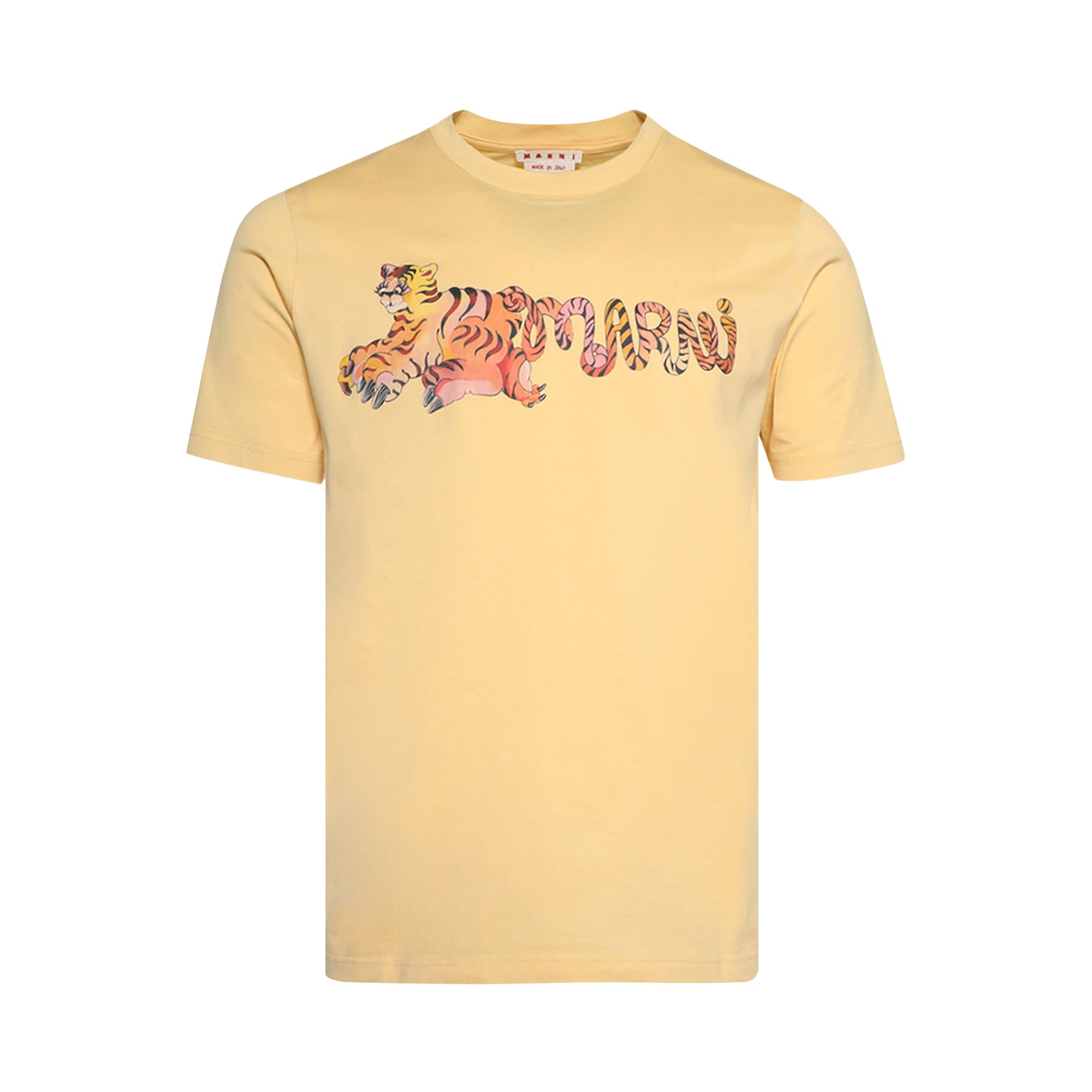 Marni T-Shirt 'Citrus' | Yellow | Men's Size 54