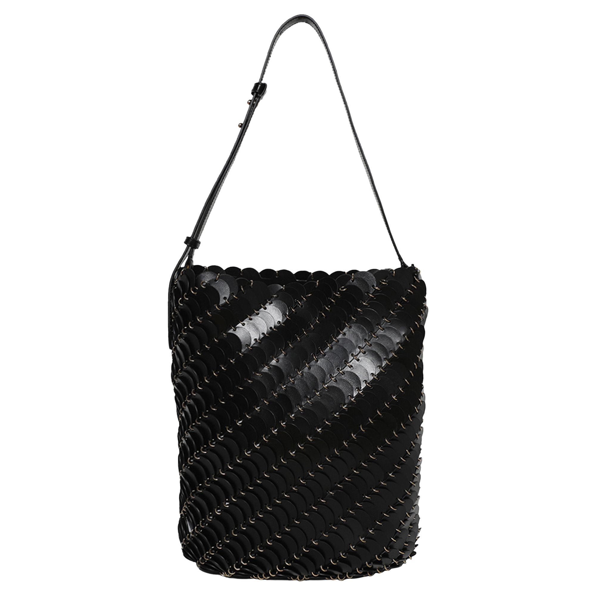 Pre-owned Rabanne Large Bucket Bag 'black' | Women's Size Onesize