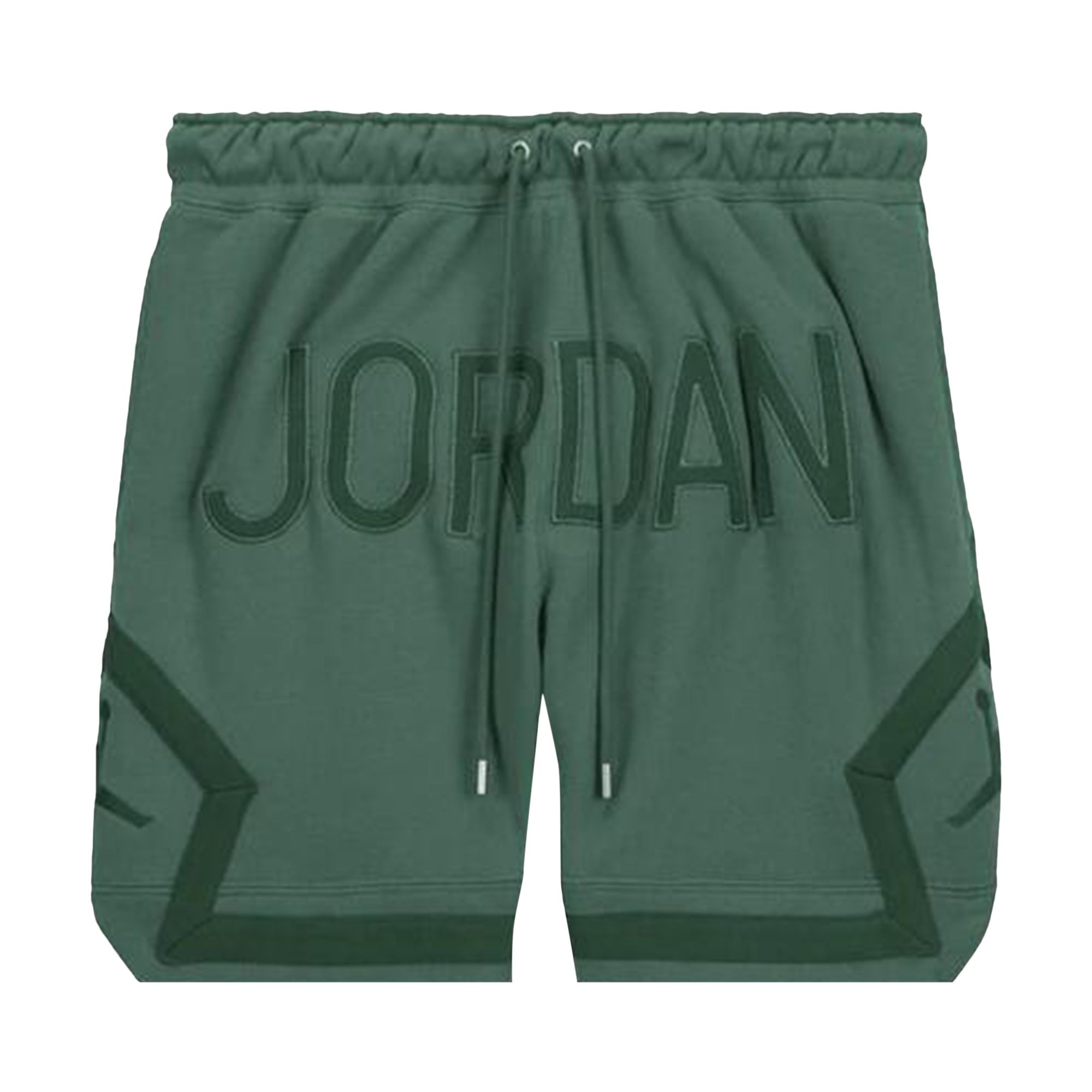 Pre-owned Air Jordan X Nina Chanel Abney Fleece Shorts 'green Stone'