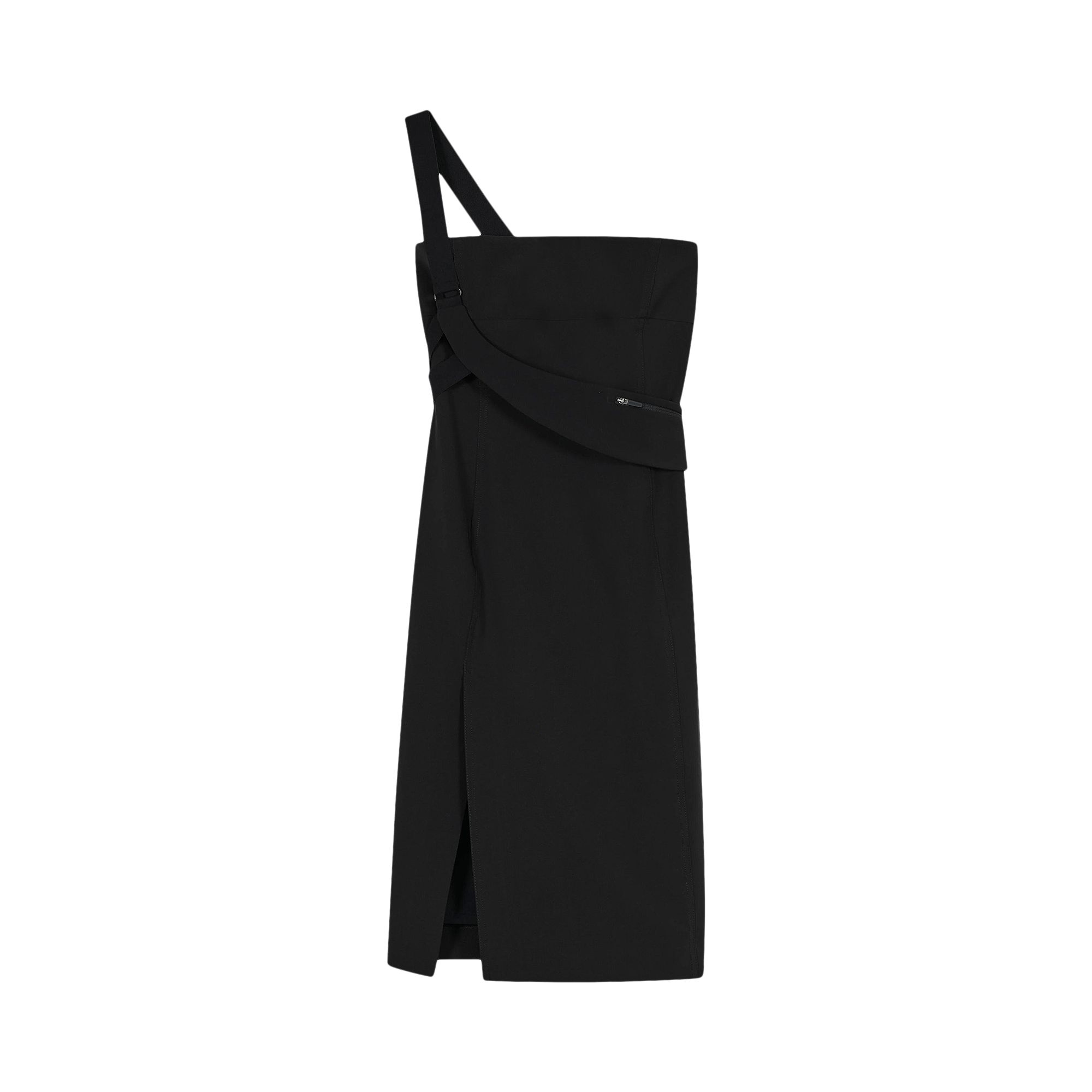 Pre-owned Hyein Seo Cinch Bag Tube Dress 'black' | Women's Size 3