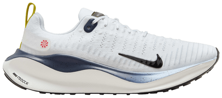 Nike ReactX Infinity Run 4 White Navy Speed Yellow