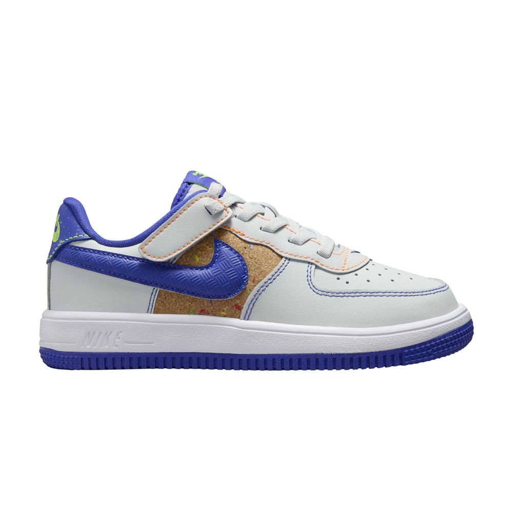 Force 1 Low EasyOn PS 'Photon Dust Blue Cork' - HM0754-025