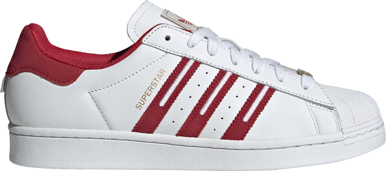 Superstar Embroidered Red Stripes