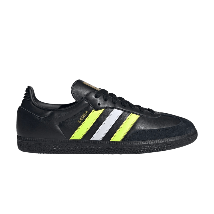 Achetez des Samba OG Black Solar Yellow ID1380 GOAT FR