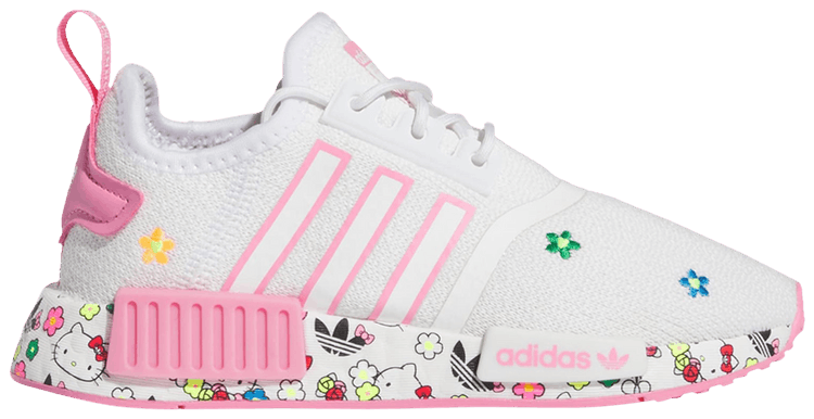 Hello Kitty x adidas NMD R1 C White Bliss Pink Florals