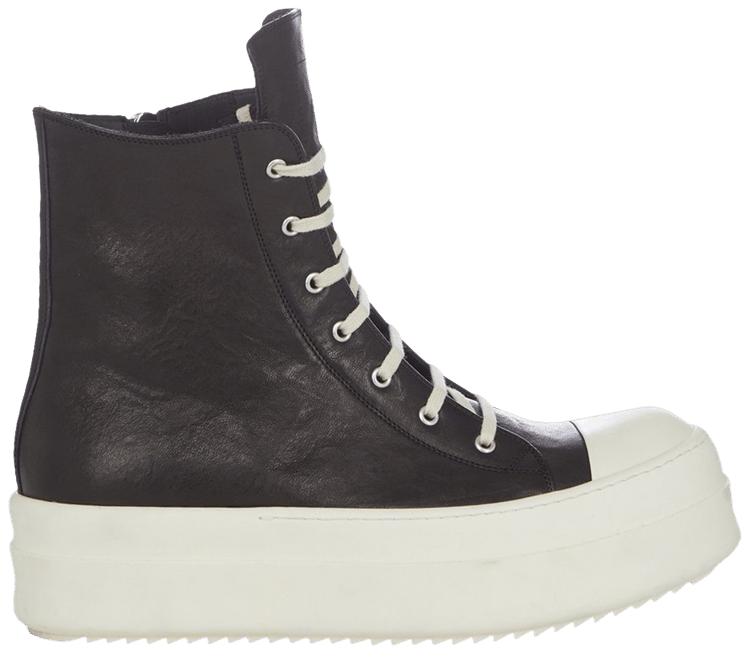 Rick Owens Wmns Porterville Runway Mega Bumper High Black Milk