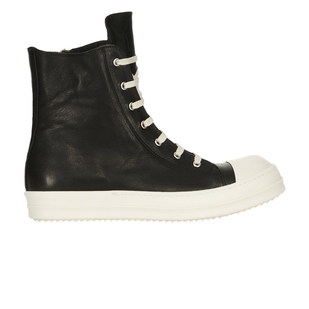 Pre-owned Rick Owens Wmns Porterville Sneaker 'black Milk' | Women's Size 38.5