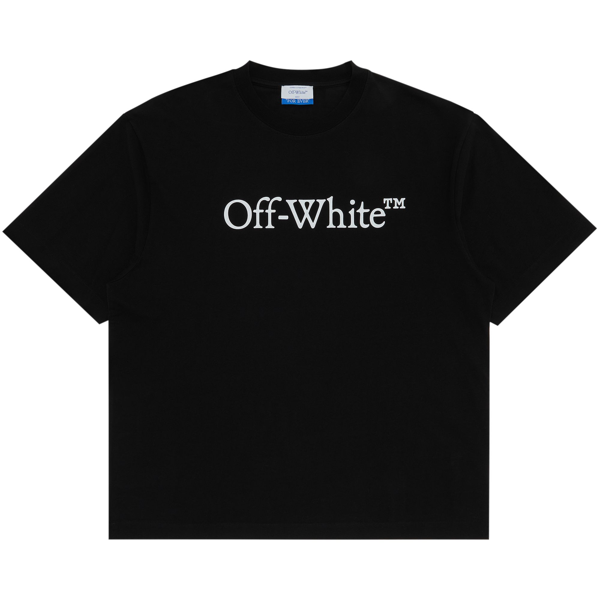 Pre-owned Off-white Big Bookish Skate Tee 'black/white' | Men's Size Xl