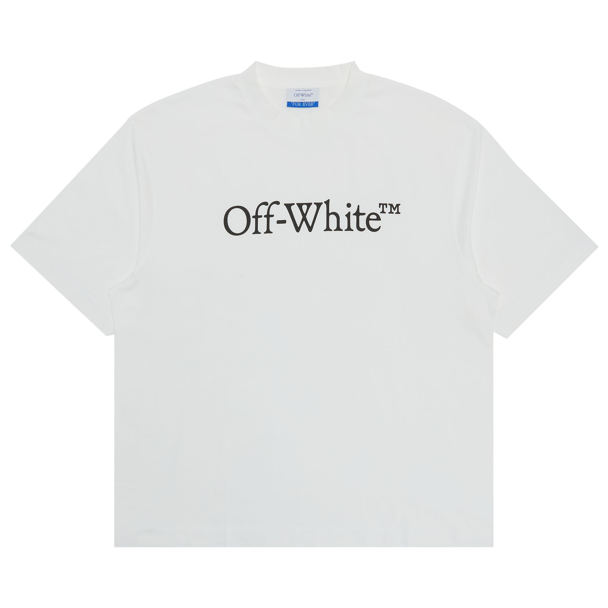 Pre-owned Off-white Big Bookish Skate Tee 'white/black' | Men's Size Xl