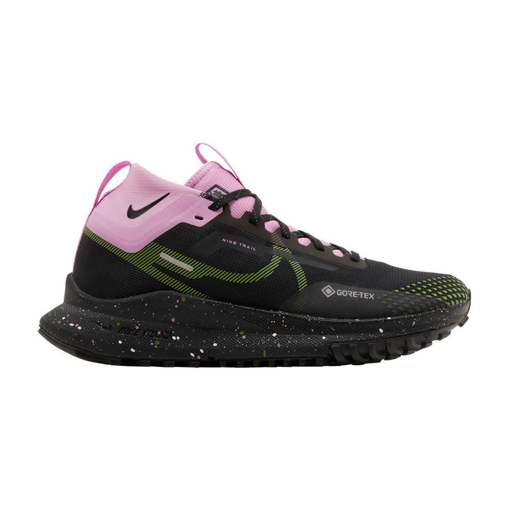 Nike Wmns React Pegasus Trail 4 GORE-TEX 'Black Pink Chlorophyll' | Women's Size 6.5