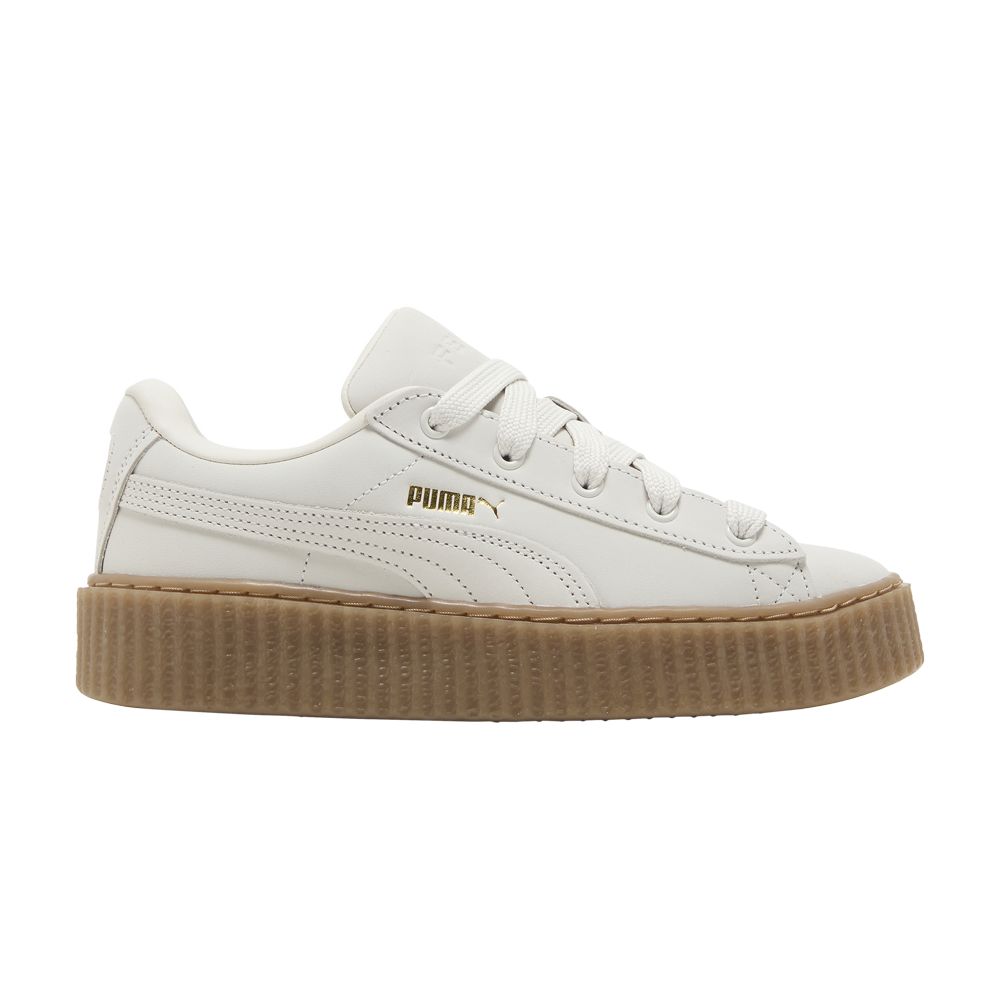 Pre-owned Puma Fenty X Wmns Creeper Phatty 'earth Tone Pack - Warm White' In Cream