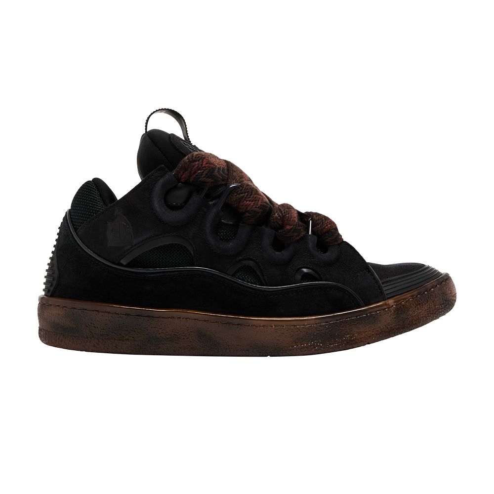 Lanvin Lanvin Curb Sneakers 'Tortoise Effect - Dark Brown' | Men's Size 44