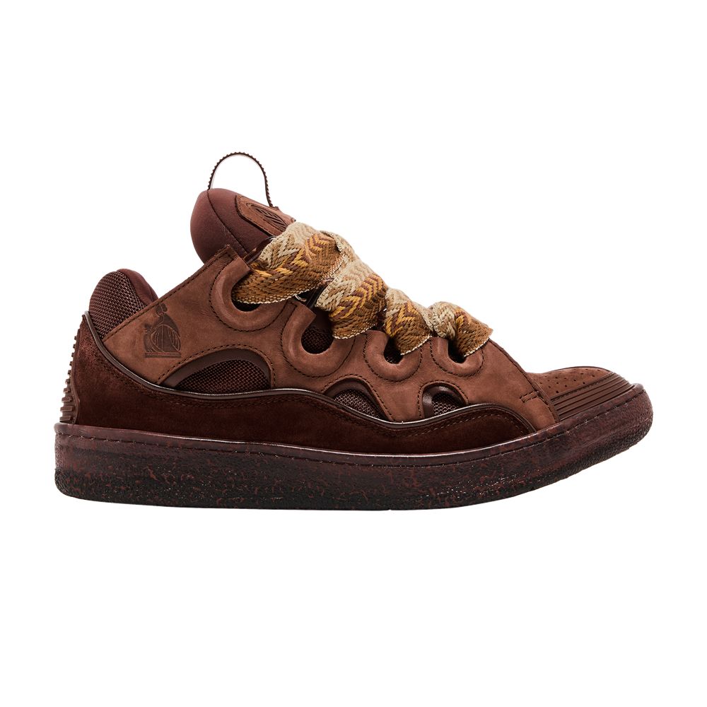 Lanvin Lanvin Curb Sneakers 'Speckled Effect - Brown' | Men's Size 40