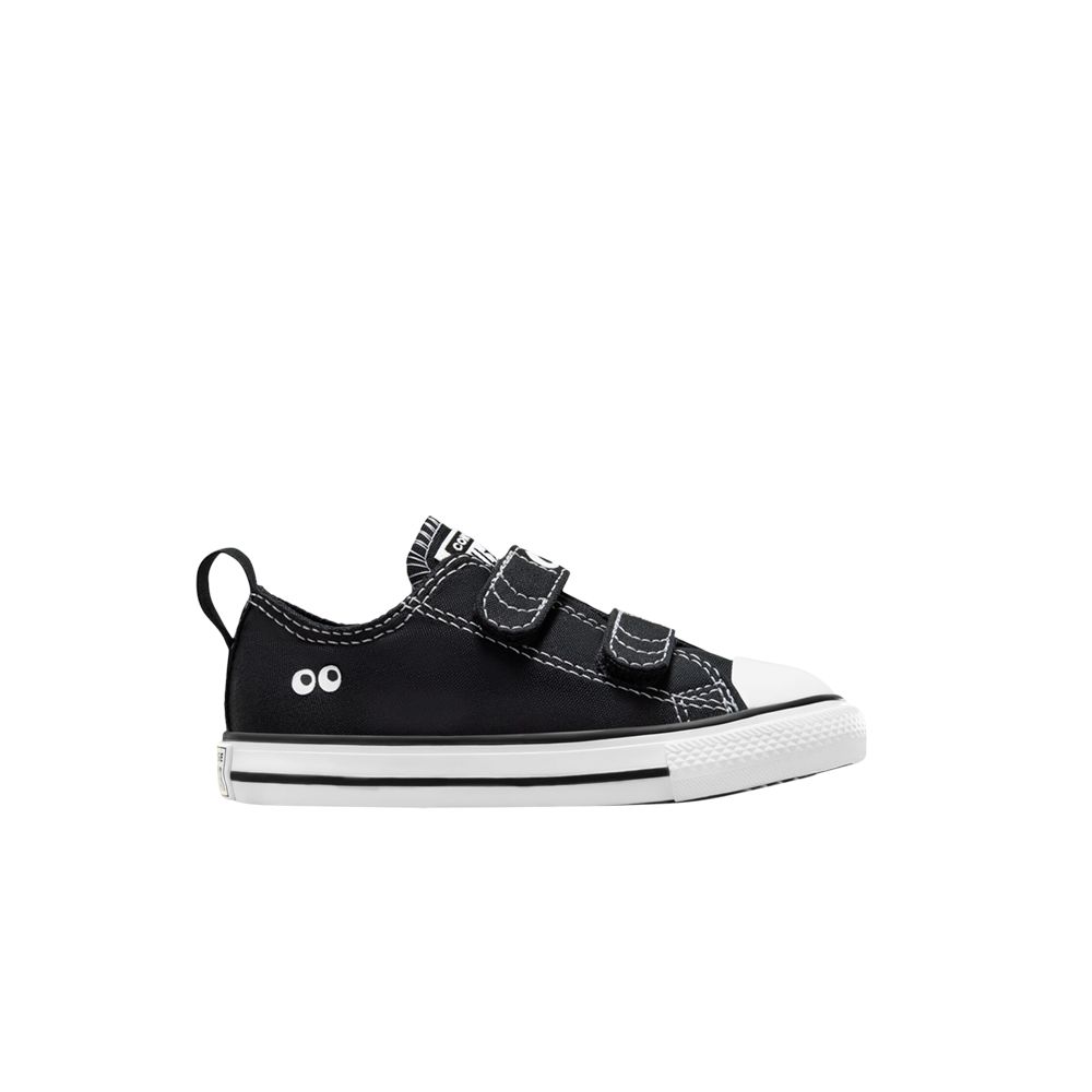 Pre-owned Converse Chuck Taylor All Star Easyon Low Td 'eyes' | Black | Infant Size 9