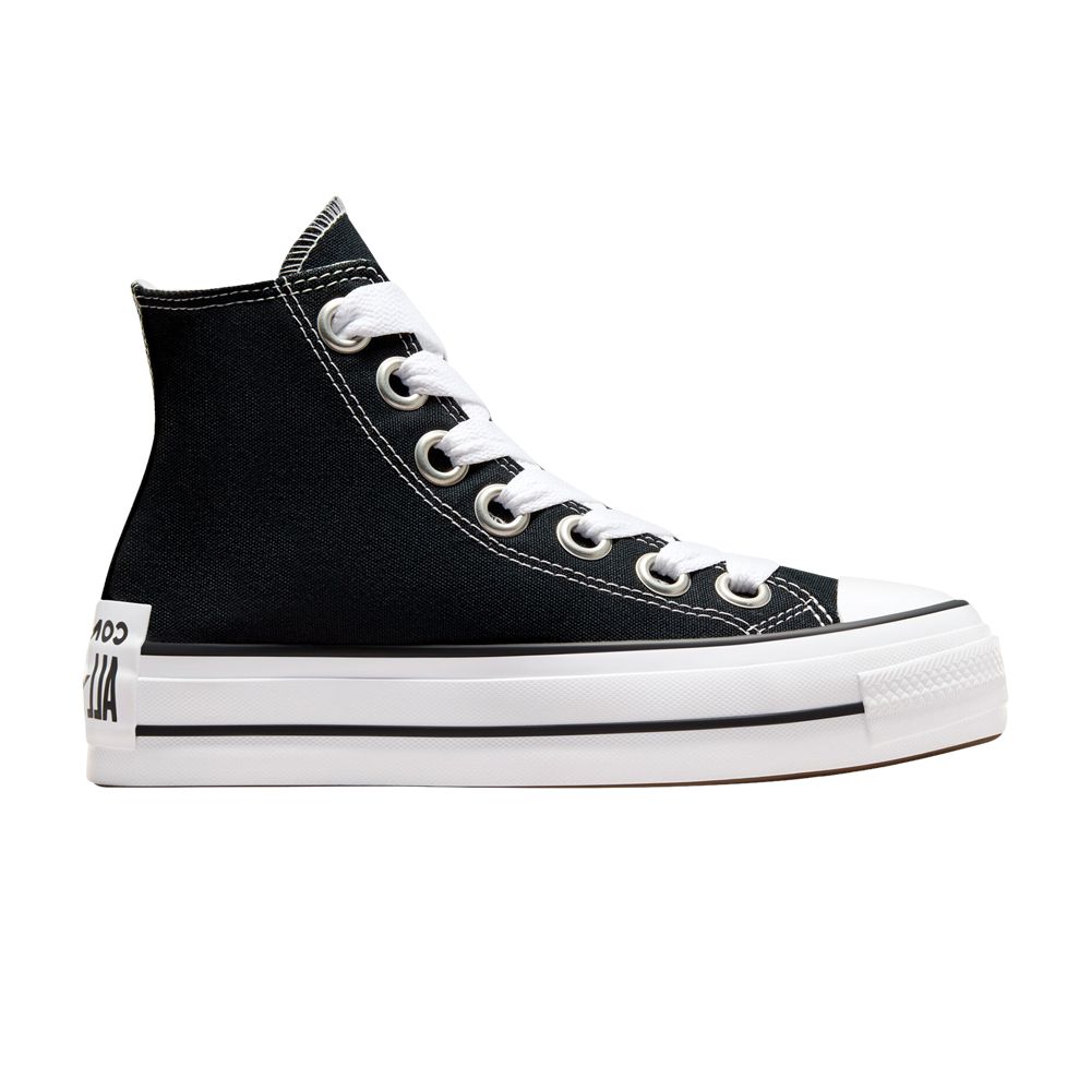 Pre-owned Converse Wmns Chuck Taylor All Star Lift Platform High 'sketch - Black' | Women's Size 5