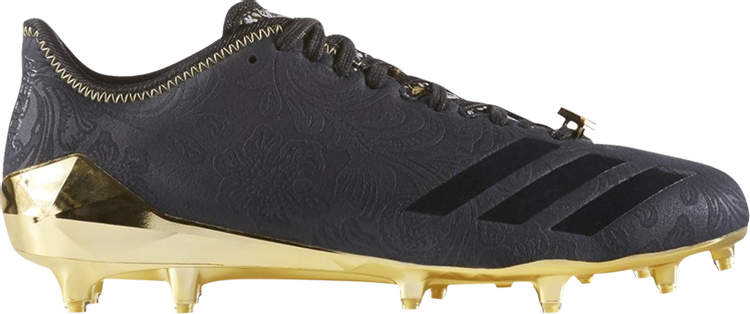 Adizero 5 Star 60 Sundays Best   Black Gold Metallic