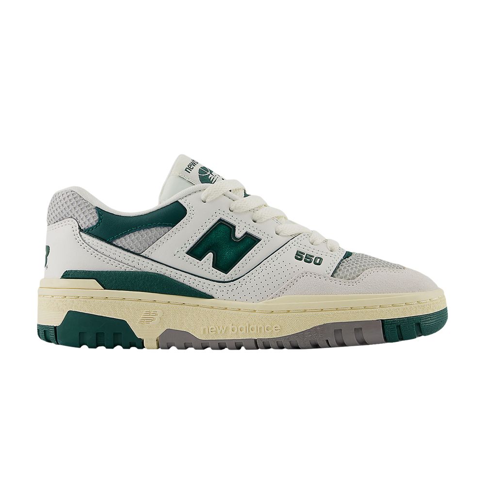 New Balance 550 Big Kid 'Sea Salt Pack - Marsh Green' | Cream | Kid's Size 7 - GSB550CS
