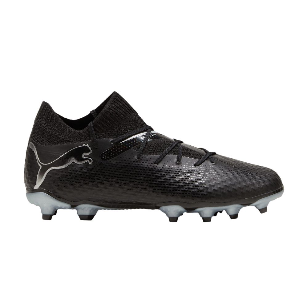 Puma Future Pro 7 FG AG Big Kid 'Eclipse Pack - Black Silver' | Kid's Size 13 - 107944-02