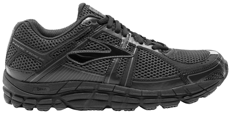 Brooks Addiction 2E Wide Black Anthracite