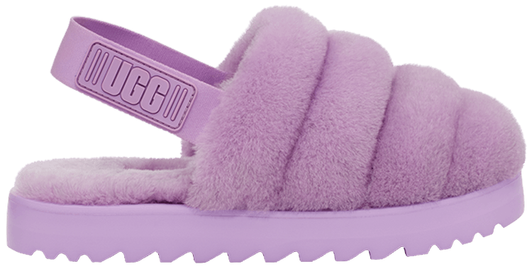 UGG Wmns Super Fluff Slipper Lilac Bloom