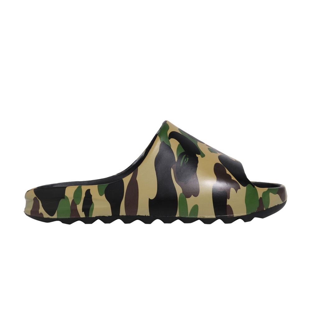 1st Camo Slide Sandal 'Yellow' - 1K20191013-YLW