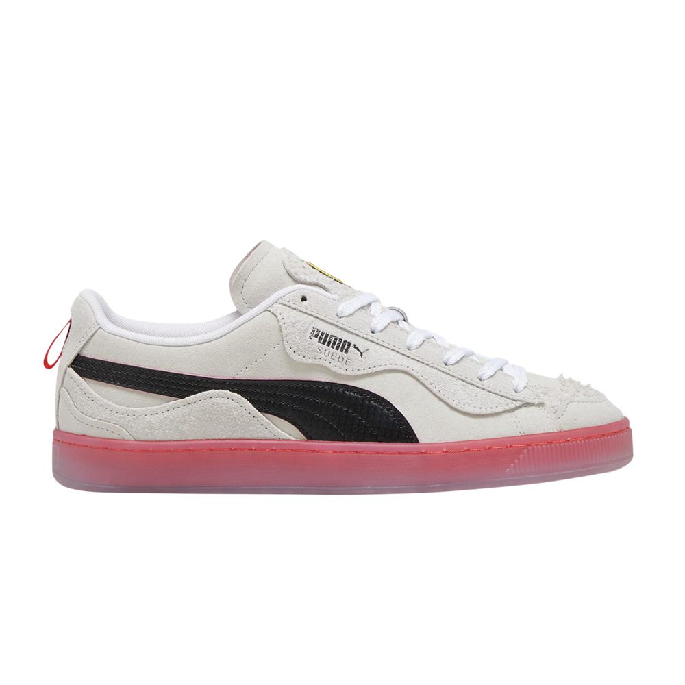 Puma Scuderia Ferrari x Suede 'Trippy - White Black' | Men's Size 10.5