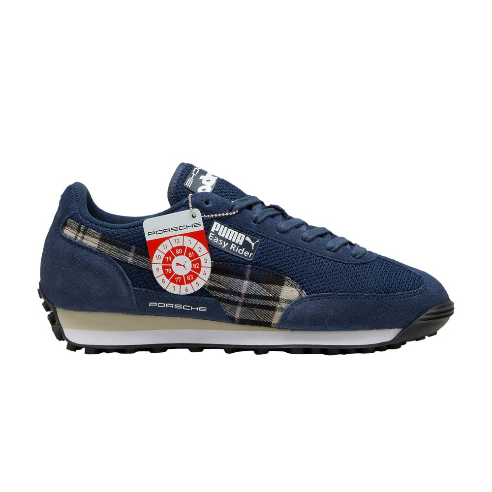 Puma Porsche Legacy x Easy Rider 'Tartan Formstrip - Club Navy' | Blue | Men's Size 5.5 - 308564-01