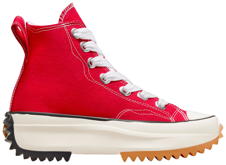 Converse Run Star Hike Platform High Sketch   Red