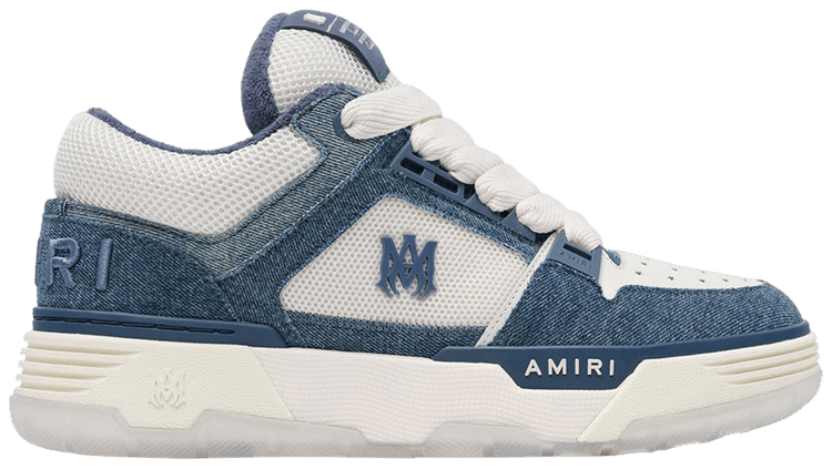 【AMIRI】メンズ VINTAGE DENIM MA-1 スニーカー AMFOSR1039-528 Buy Amiri MA-1 'Vintage Denim - Washed Indigo' - AMFOSR1039
