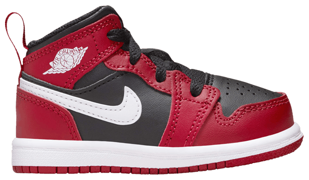 Air Jordan 1 Mid TD Gym Red Black White