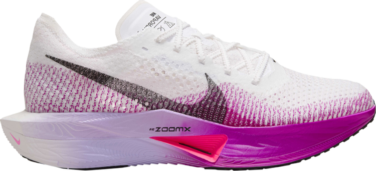 Wmns ZoomX VaporFly Next 3 White Vivid Purple