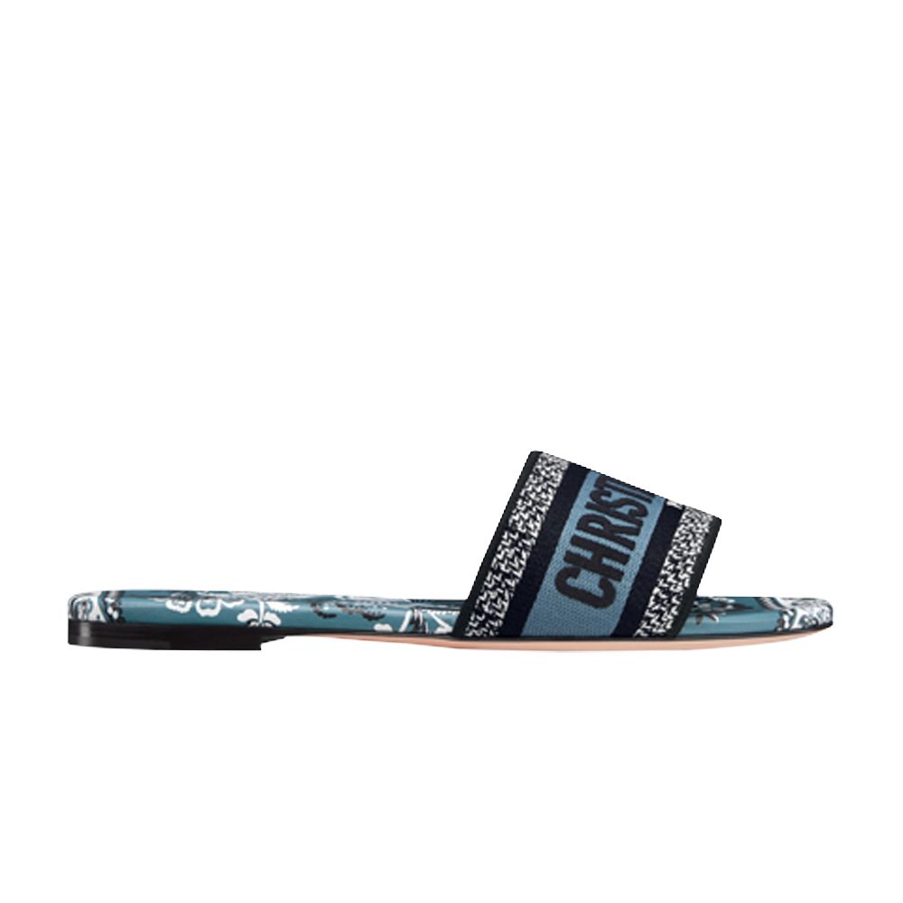 Pre-owned Dior Wmns Dway Slide 'denim Blue' | Women's Size 36