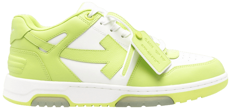 Off white shoes lime green discount