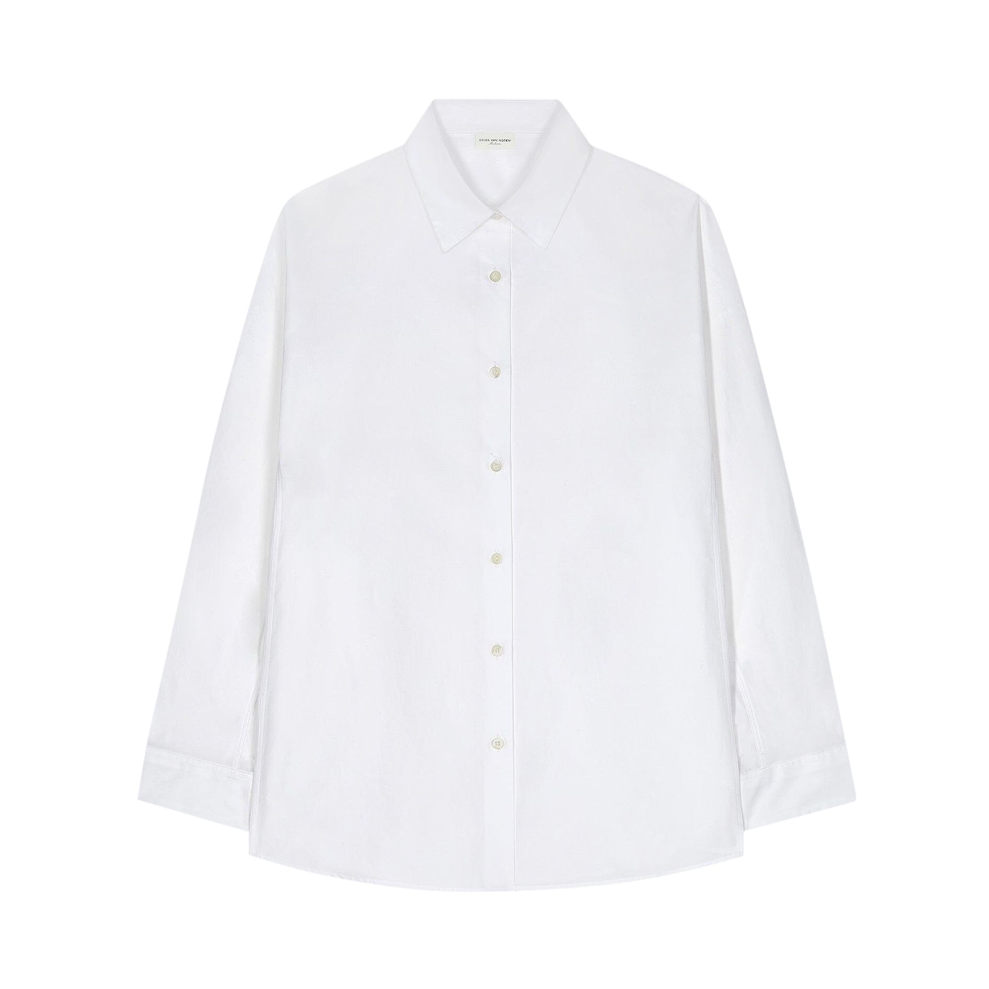Pre-owned Dries Van Noten Casio Shirt 'white'