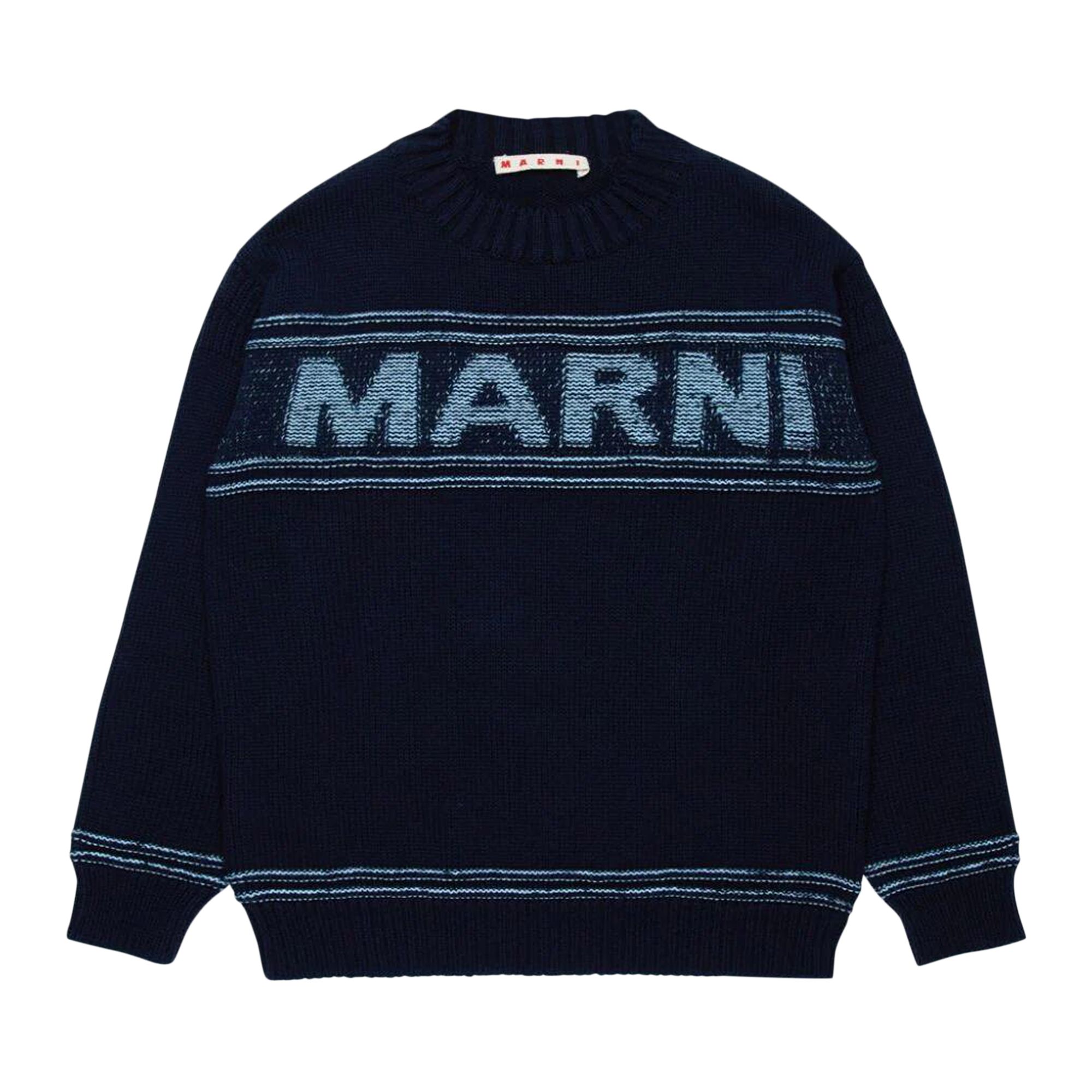 Marni Kids Logo Sweater 'Blue' | Kid's Size 6