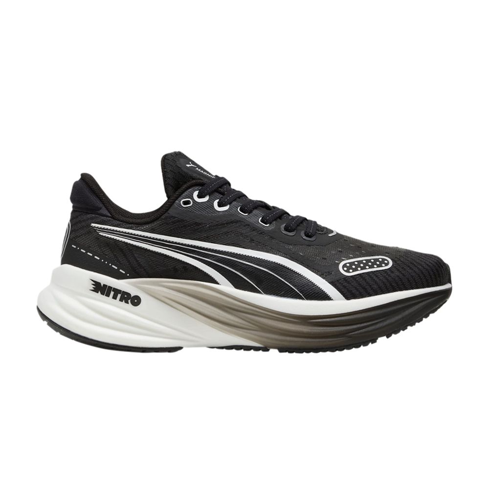 Pre-owned Puma Wmns Magnify Nitro Tech 2 'black White' | Women's Size 8