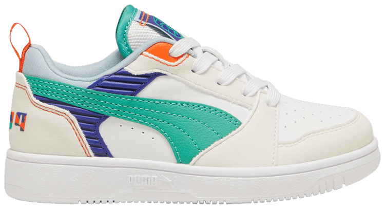 Puma Rebound V6 Low Little Kid Ready Set Better