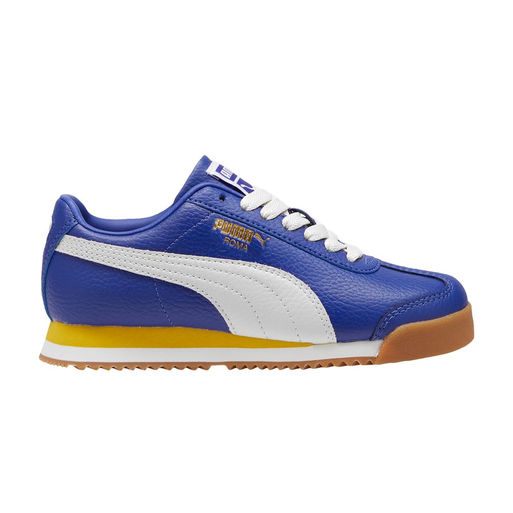 Puma Roma 24 Standard Big Kid 'Lapis Lazuli Fresh Pear' | Blue | Kid's Size 5.5