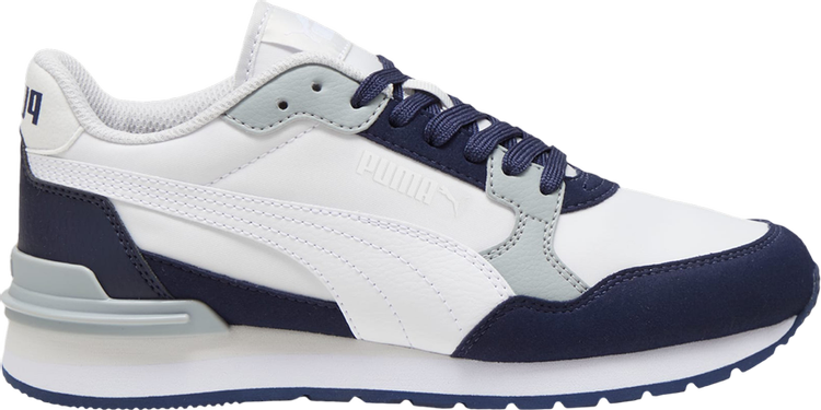 ST Runner v4 Nylon Big Kid White Navy