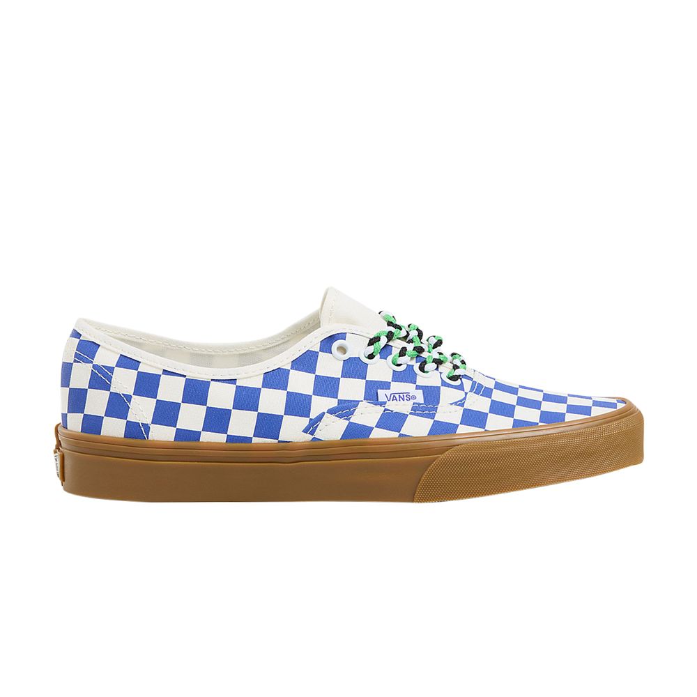 Vans Authentic 'Checkerboard - Blue Gum Braided Laces' | Men's Size 8.5