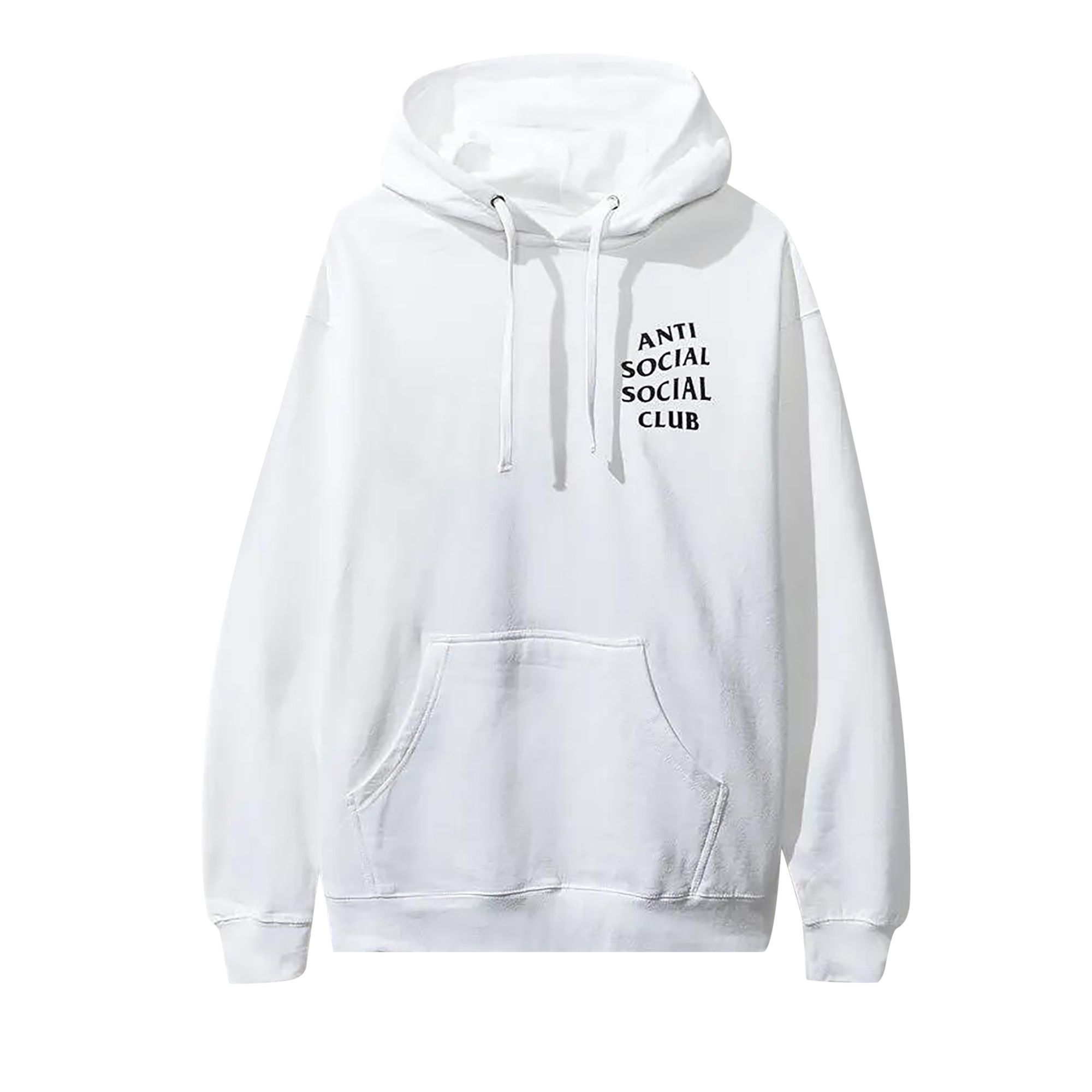 Pre-owned Anti Social Social Club Bukake Hoodie 'white' | Men's Size M