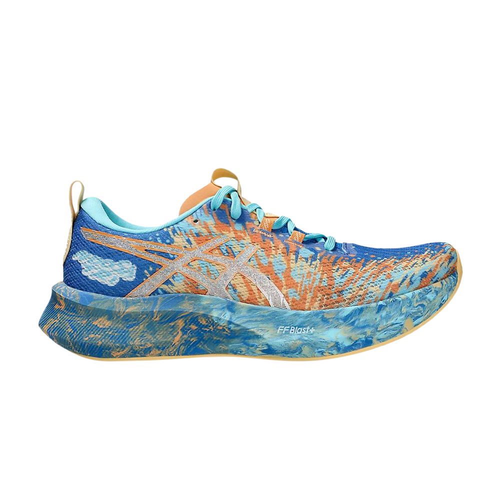 Pre-owned Asics Wmns Gel Noosa Tri 16 'nature Blue Faded Orange Marbled'