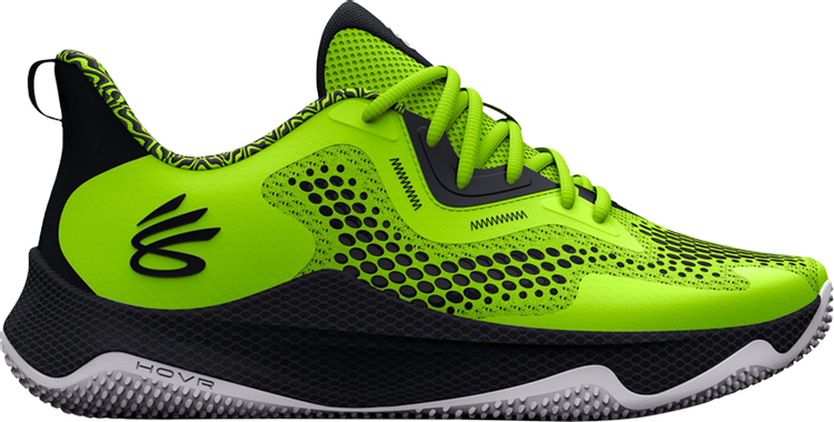 Curry HOVR Splash 3 Lime Surge