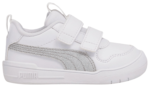 Puma Multiflex Toddler Glitz Formstrip   White Silver