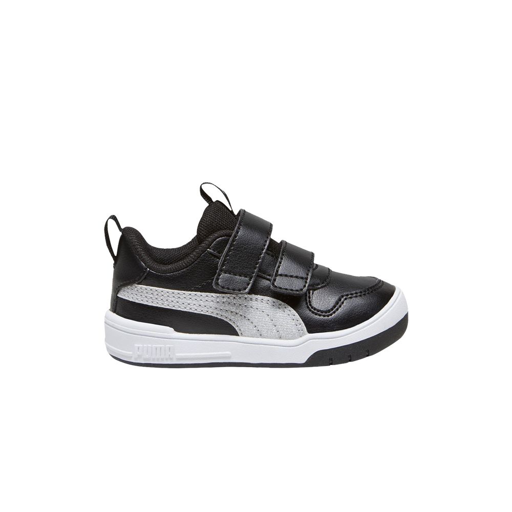 Pre-owned Puma Multiflex Toddler 'glitz Formstrip - Black Silver' | Infant Size 9